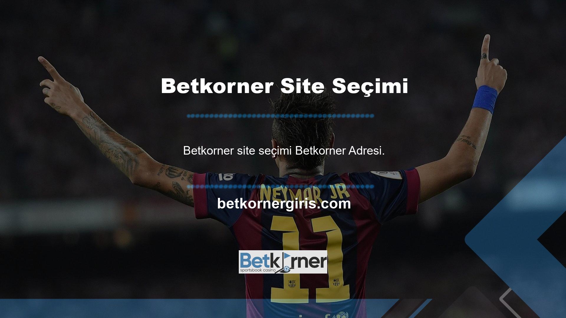 Web sitesini seçerken, kullanımı kolay ve çok hızlı bir altyapı olan bir site seçin